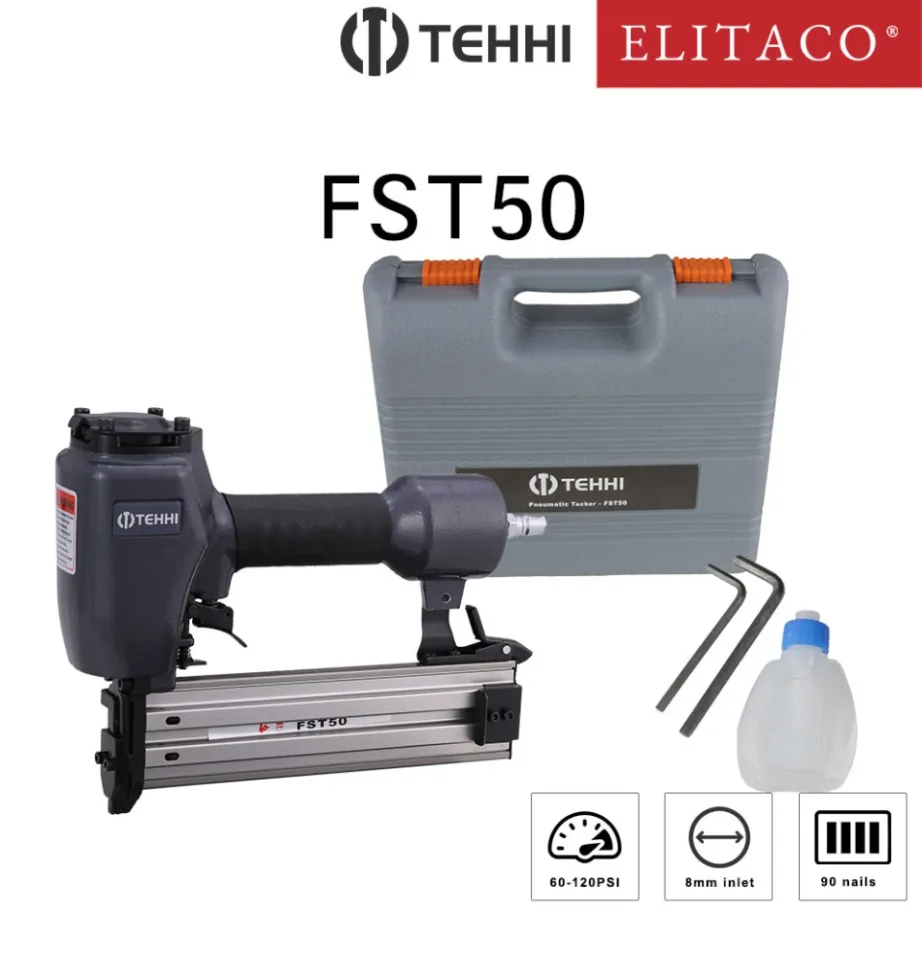 ELITACO】Tehhi FST50 wainscoting wall air nailer Pneumatic Tacker