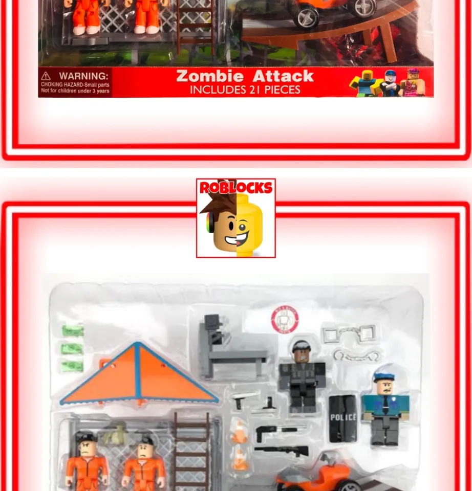 COD ROBLOX Jailbreak Great Escape Prison Toy Figures (Brand New