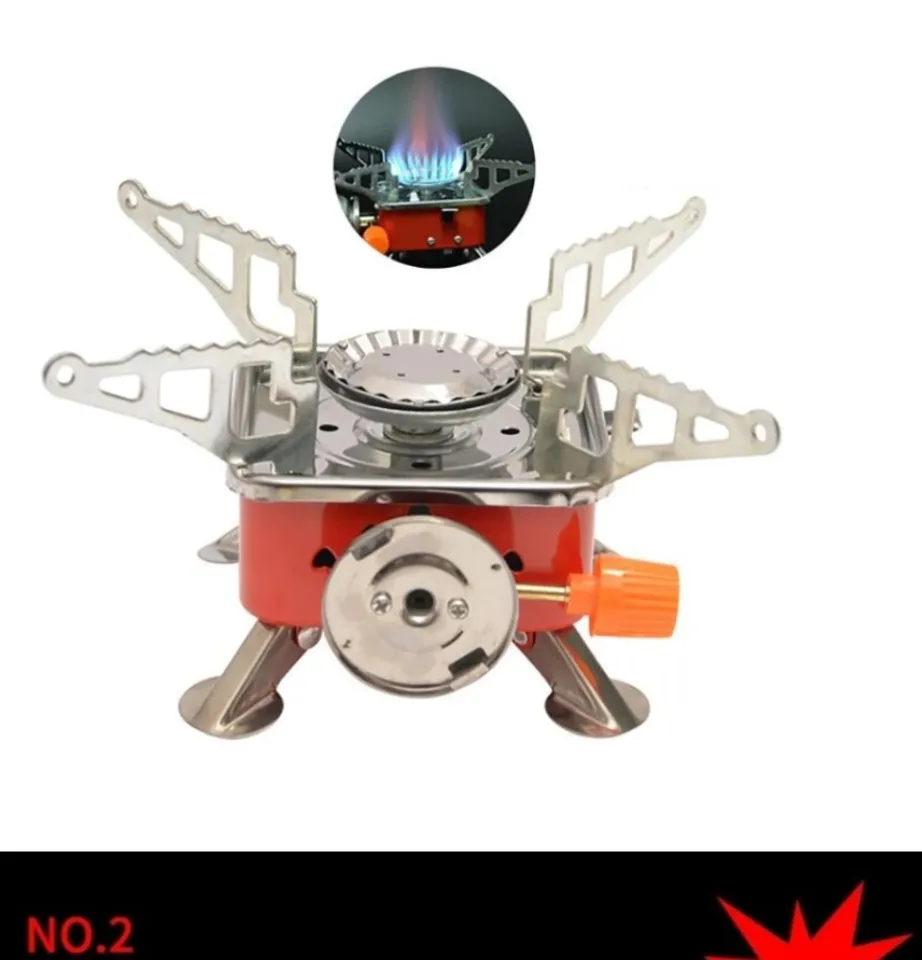 SKW Butane Portable Card Type Portable Outdoor Stove Alloy Burner Card Type  Campaign Butane Gas Stove For Picnics Camping | Lazada PH
