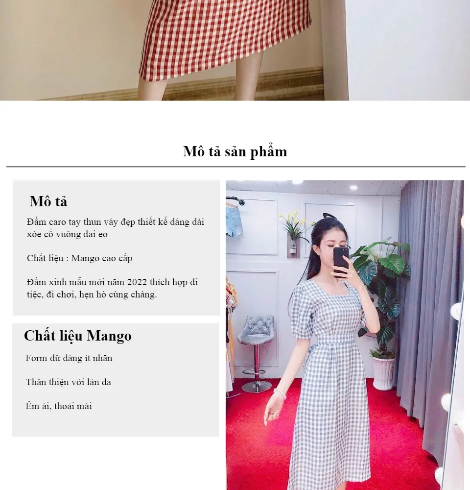 Đầm nhung nữ cổ vuông ren phối tay dài  Váy xòe tôn dáng style ulzzang trẻ  trung cá tính Nanashop  Lazadavn