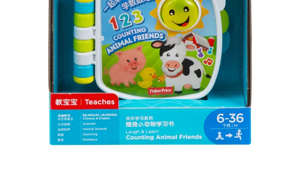 Fisher-Price Laugh & Learn Counting Animal Friends Music Sound Book Kids Learning Book | Lazada Fisher-Price Laugh & Learn Counting Animal Friends Music Sound Book Kids Learning Book | Lazada