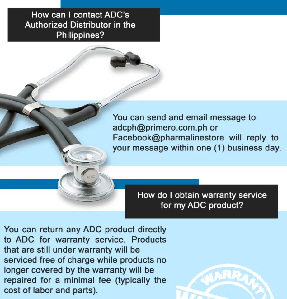 ADC Proscope 660 Adult Lightweight General-Exam Stethoscope, 31.5 Length,  Navy