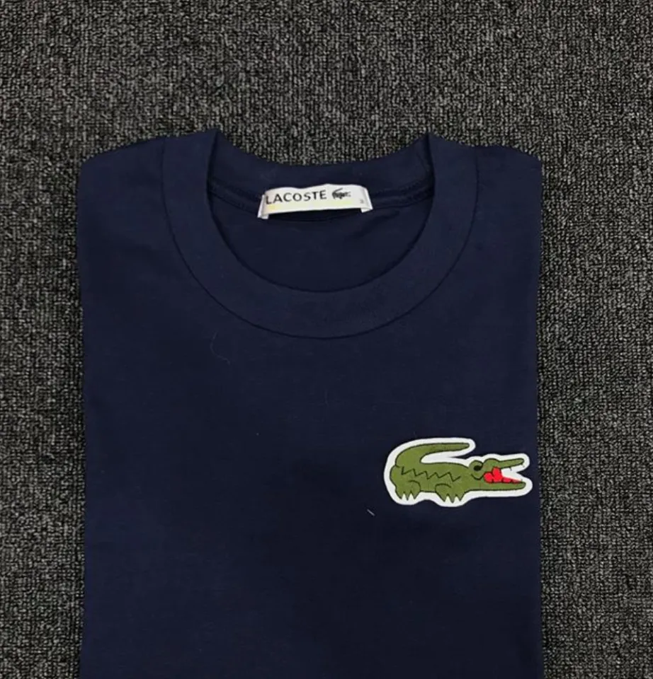 Lacoste Shirt Green Big Logo | PH