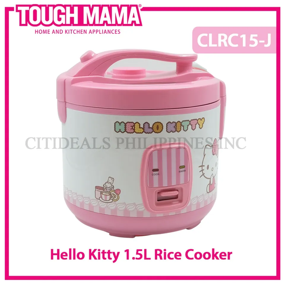 I love my new rice cooker! #ricecooker #makingrice #hellokitty