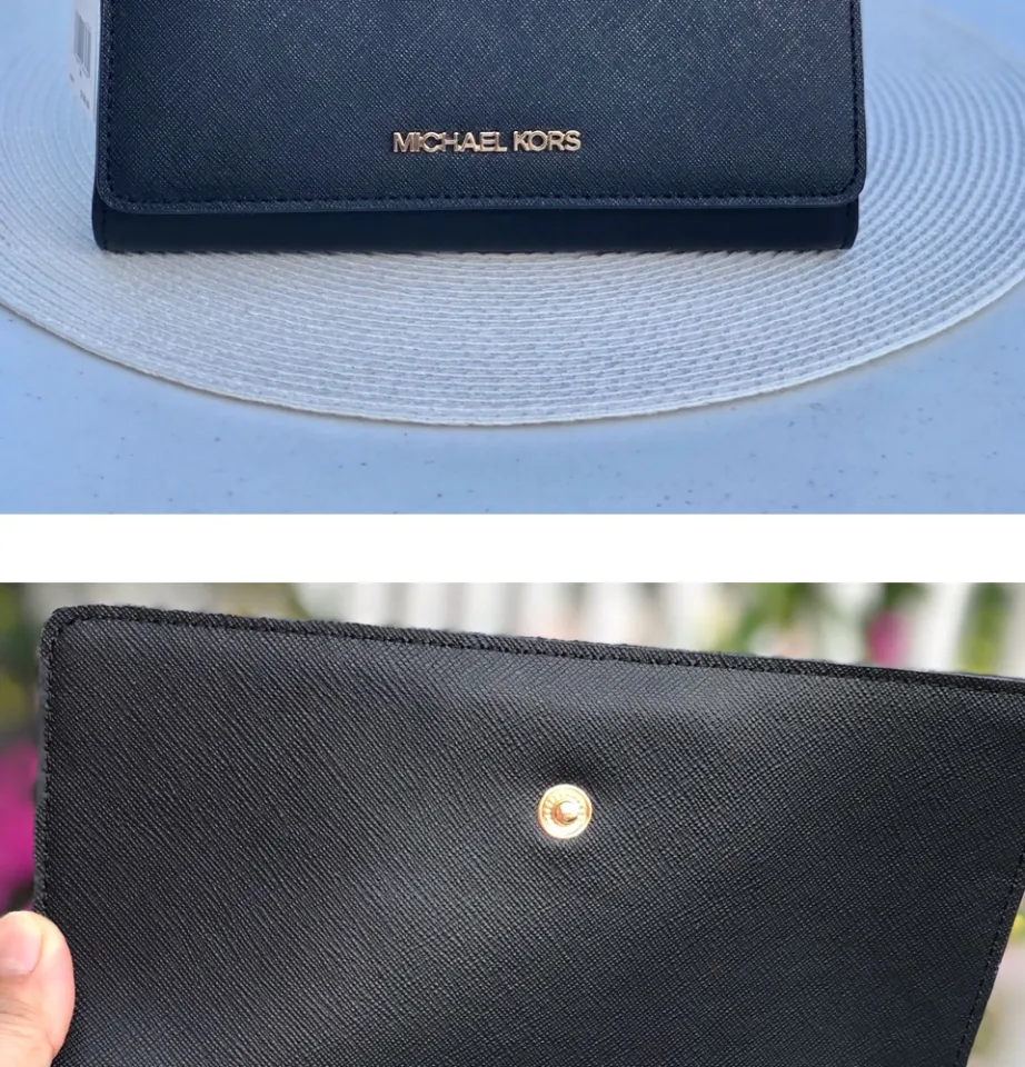 Original Michael Kors Saffiano Leather 3-in-1 Crossbody Wallet Card Case I  AV Brands Promenade