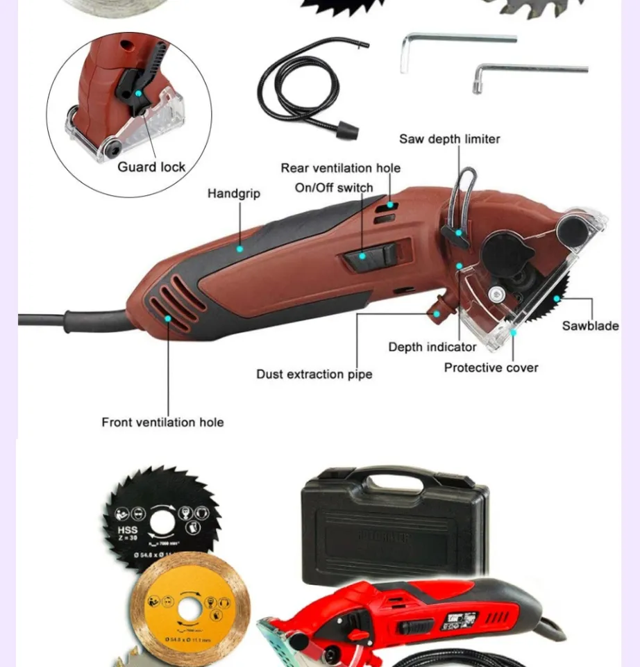 54.8mm 400w Power Multi Cutting Tools Rotorazer Saw Electric Small