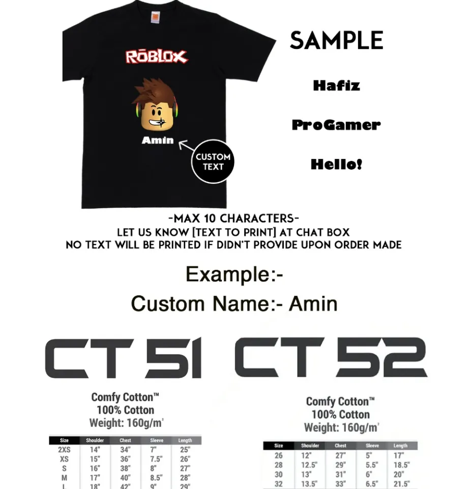 Custom Roblox Birthday Shirt, Custom Birthday Shirt, Best Custom Cartoon  Shirt, Family Birthday Shirt, Kids Heavy Cotton Tee, Roblox Characters T- shirt - Laughinks