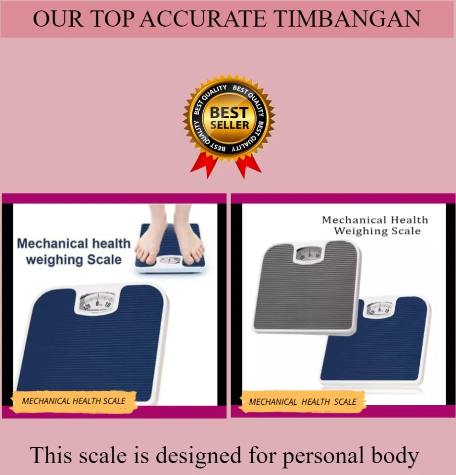 EMBRACE PH High Quality Mechanical Weighing Scale Analog Weighing Scale  Human Scale Timbangan, Mechanical Weighing Human Rotating Dial Scale Daily  or Regular Weight Measurement Portable and Easy to Clean Very Accurate  Measurement