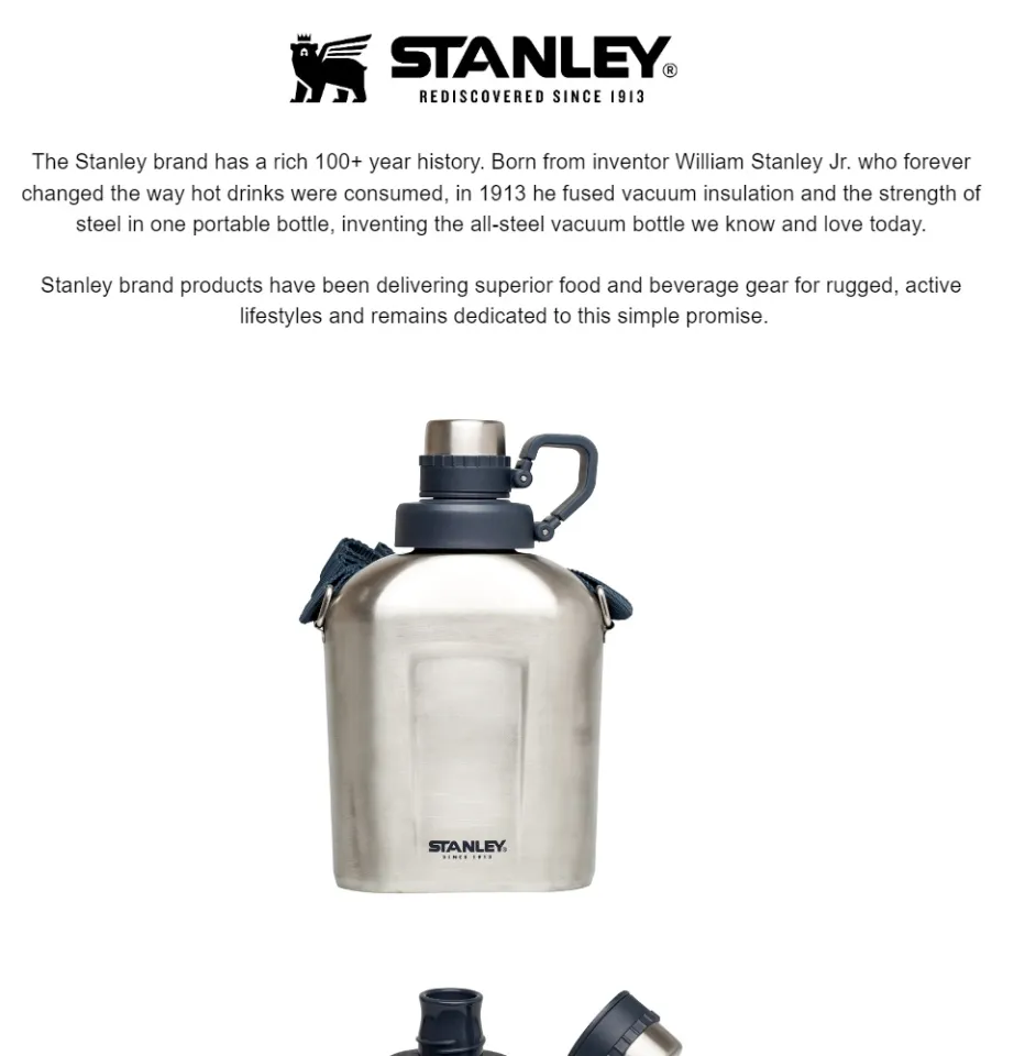 Stanley Adventure Steel Canteen - Montanic Adventure Store