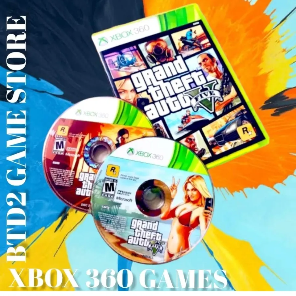 Grand Theft Auto V (GTA 5) - Xbox 360 - Interactive Gamestore