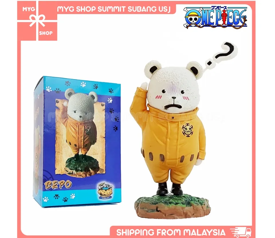 Bepo Polar Bear Mink Heart Pirate One Piece Anime Gem Mint Trading