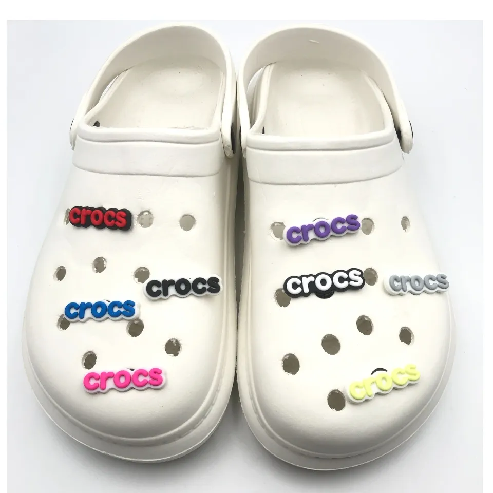 crocs with letters