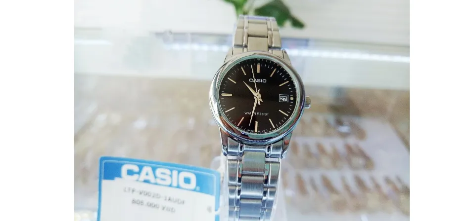 Đồng hồ nữ dây kim loại Casio LTP-V002D-1AUDF - Standard Casio Anh Khuê |  Lazada.vn