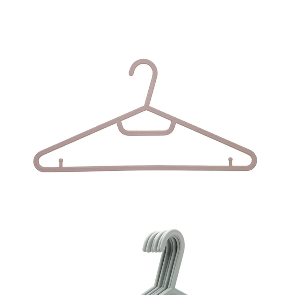 Miutiso 10pcs Plastic Hanger Heavy Duty Clothes Hangers Idael For