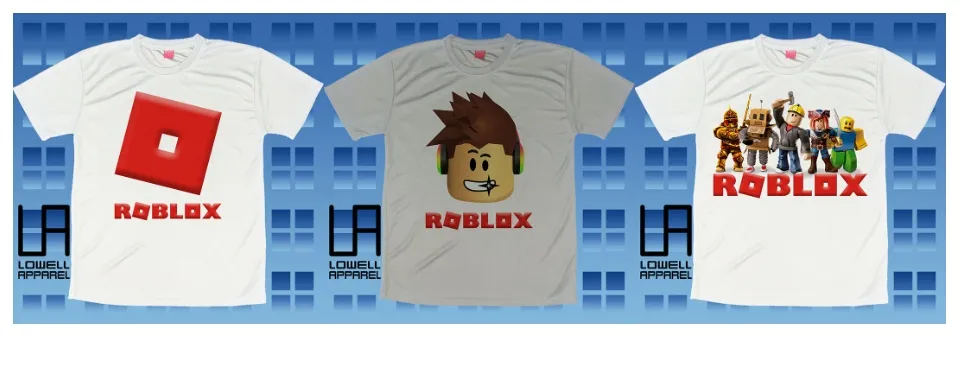 Roblox Logo Game T-shirt - Gamer Tshirt - Unisex For Men and Women Shirt -  Sublimation Print - Dri-fit