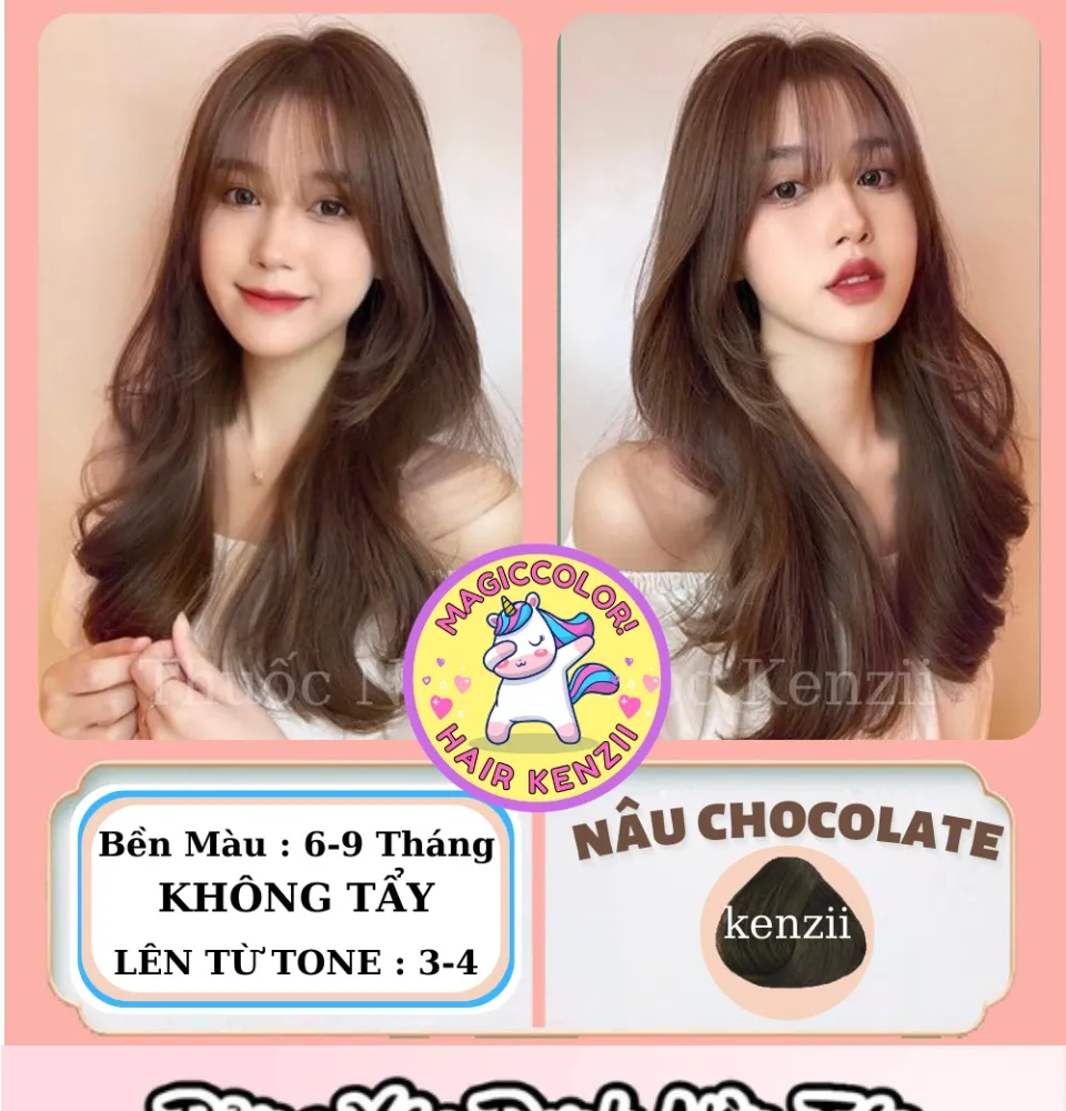 Những màu tóc nâu chocolate đẹp nhất 2020 phù hợp với mọi làn da