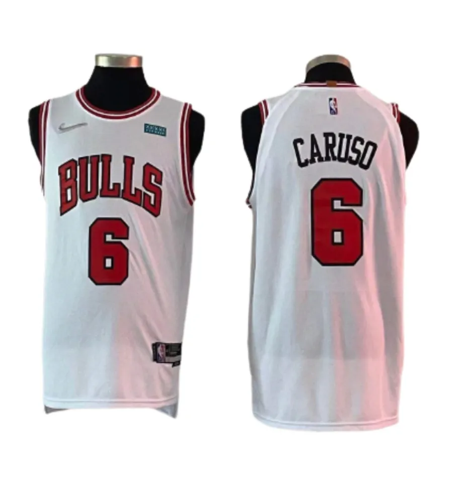 Men's Chicago Bulls Alex Caruso #6 Nike Red 2021 Swingman Jersey - Icon  Edition