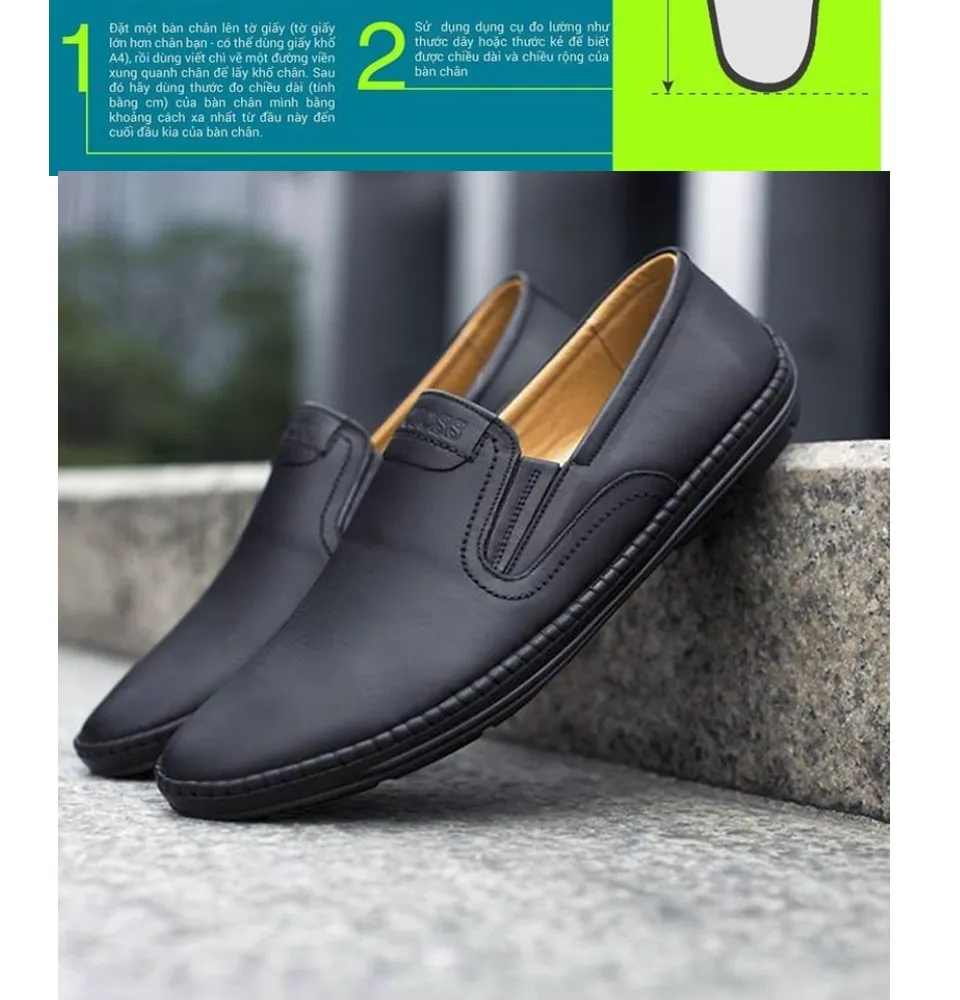 Giày lười nam UDANY GLN06: Đôi giày lười nam có thiết kế đơn giản nhưng vô cùng ấn tượng này sẽ khiến bạn không thể rời mắt. Với chất liệu da mềm mại và màu sắc đa dạng, đôi giày UDANY GLN06 sẽ mang lại phong cách lịch lãm và thoải mái cho bạn.