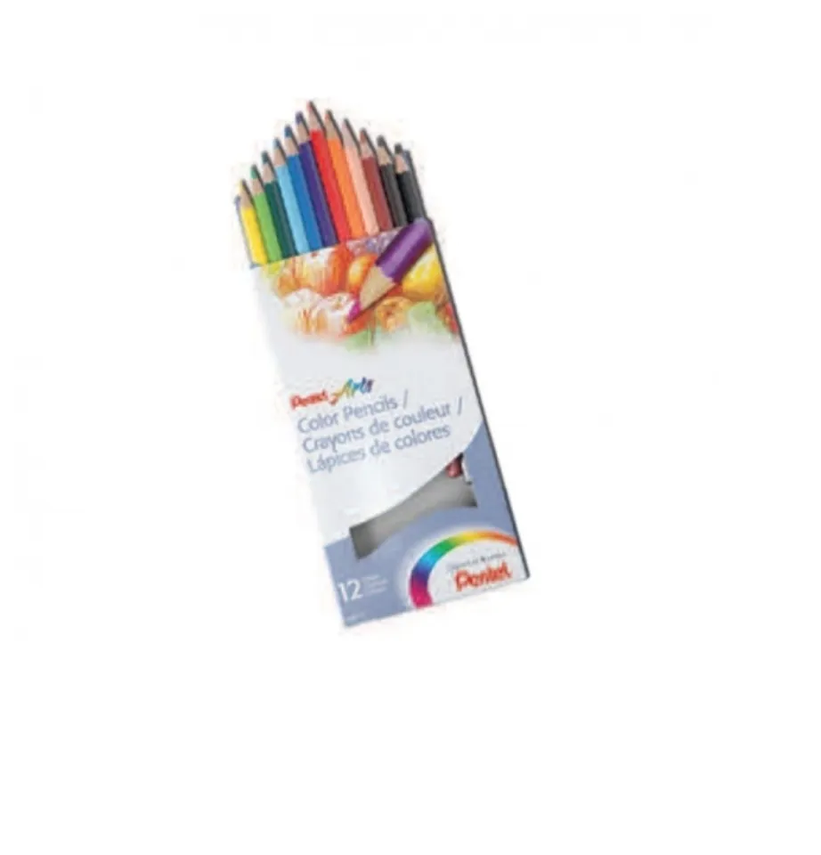 Pentel 12 Colour Pencils