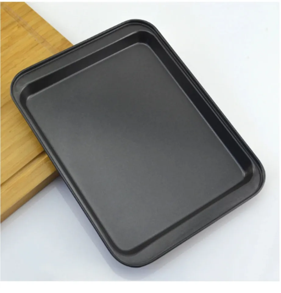 Oven Plate Non-stick Baking Tool Rectangle Medium Size 33x23x2cm