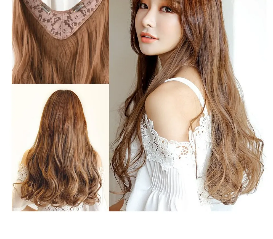Bộ tóc giả nữ Hàn Quốc dài thẳng nguyên đầu màu đỏ đô + tặng kèm lưới  ONLINE_SHOPPING_1102 - Giá Tiki khuyến mãi: 150,000đ - Mua ngay! - Tư vấn  mua sắm