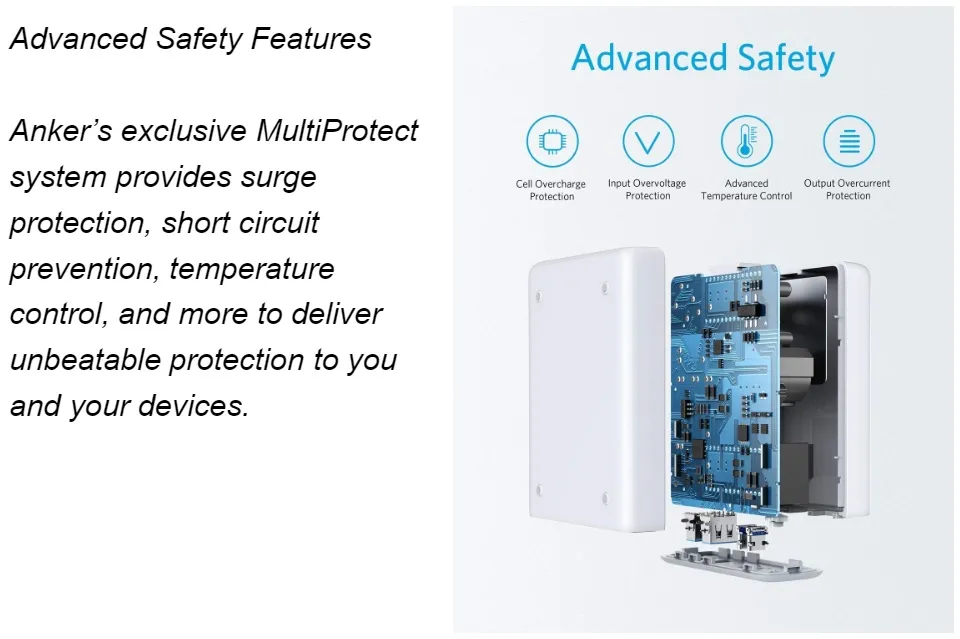 محطة شحن Anker-4-Port Type-C، توصيل الطاقة، PowerPort Atom، PD 4 لهاتف iPhone MacBook Pro، 100 وات