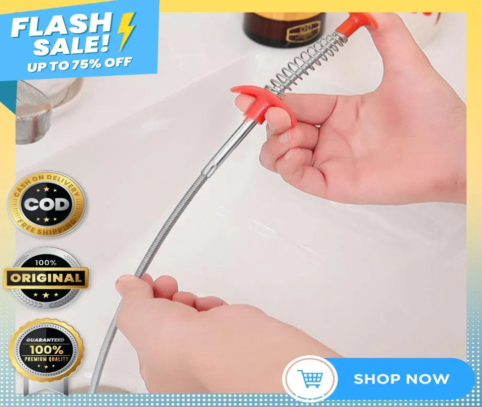 Premium Drain Cleaning Wire Sink Cleaning Tool