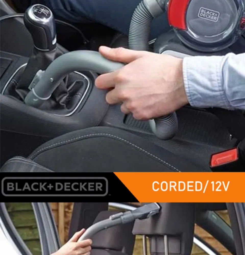 BLACK + DECKER PD1200AV Dustbuster Flexi Auto Car Vacuum |
