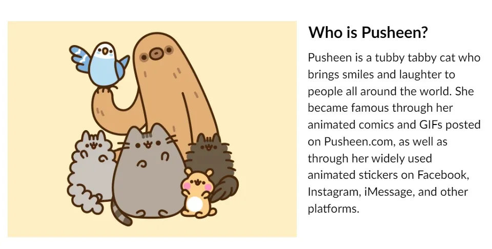 Pusheen Pterodactyl 9 Inches. Authentic 