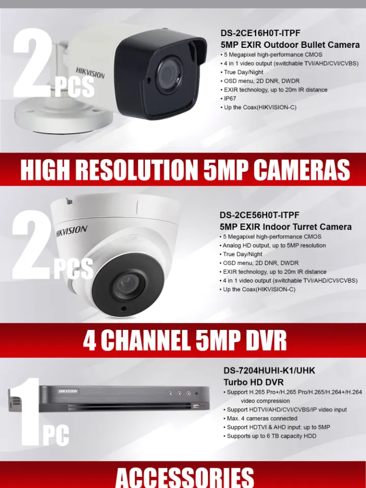 hikvision turbo hd exir bullet camera