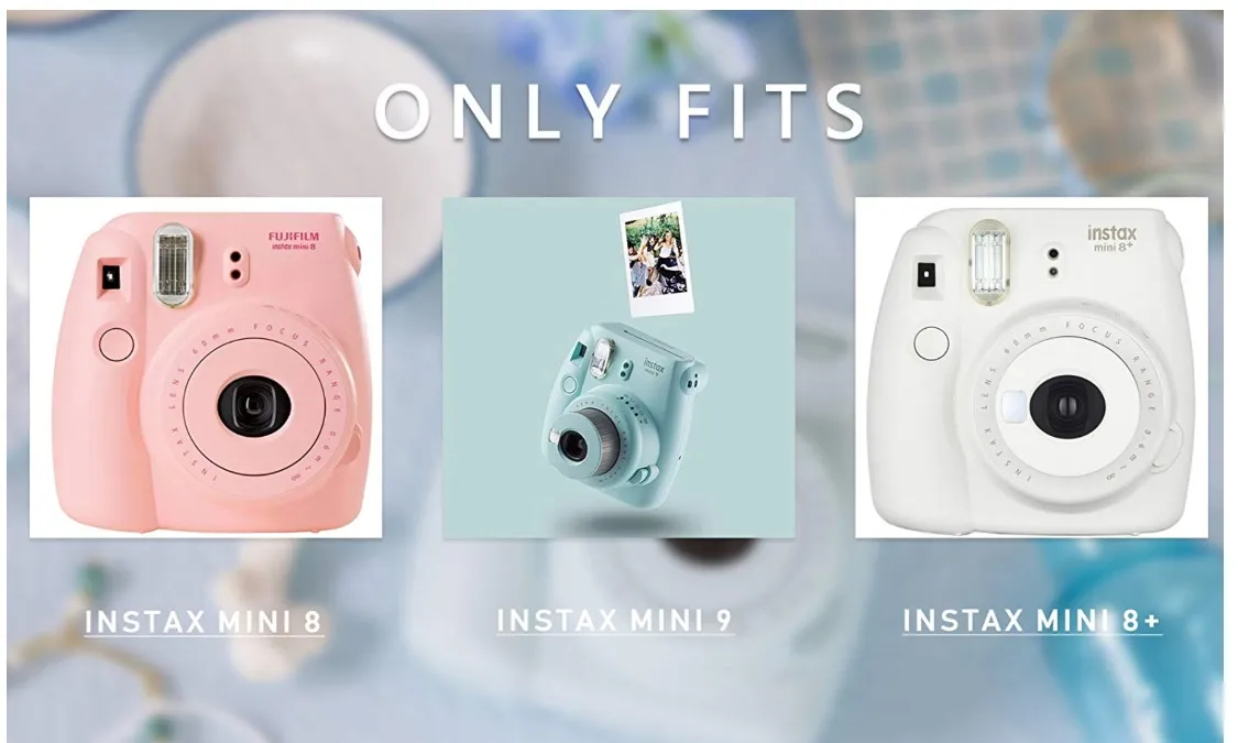Instaxtic Clear Plastic Case With Sling Strap For Fujifilm Instax Mini 8 Mini 8 Mini 9 Lazada Ph