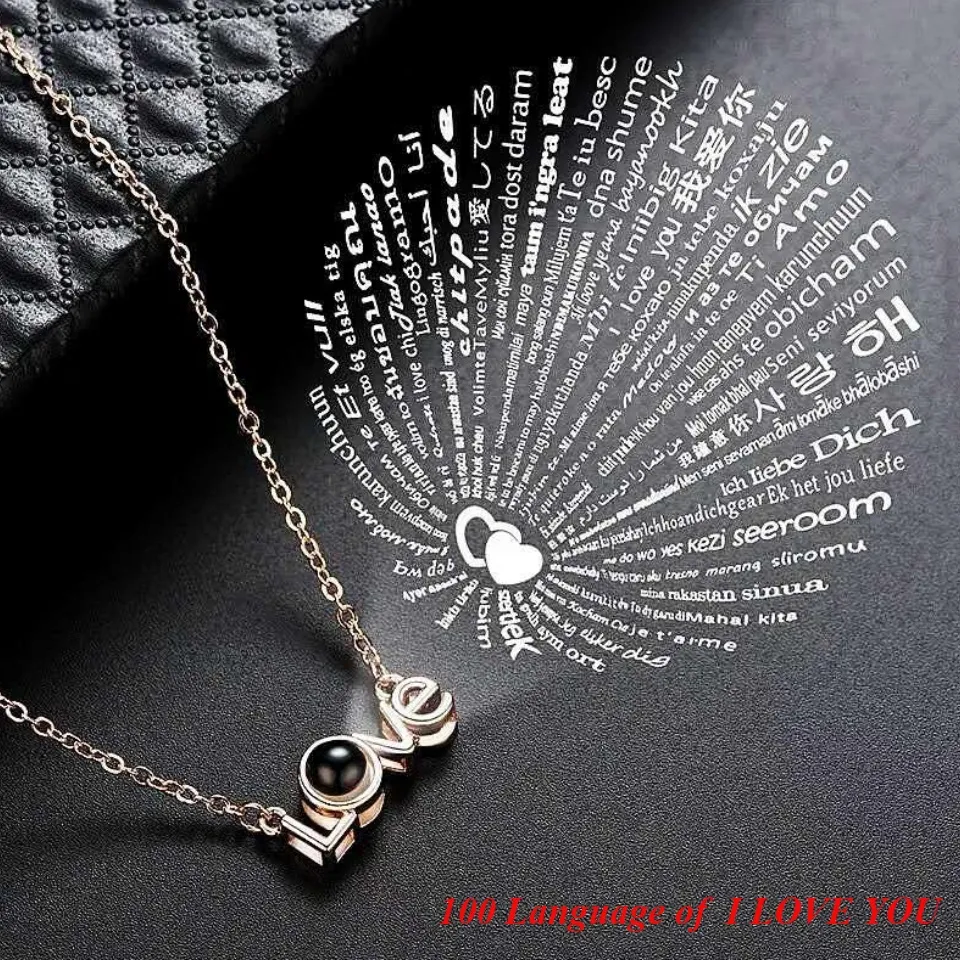 Necklace Saying I Love You In Different Languages 2025