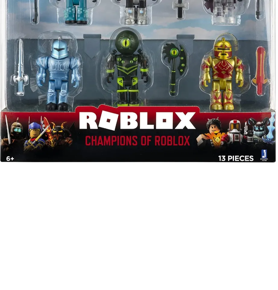 ROBLOX Champions of ROBLOX 6 Pack Figures Toys - Zavvi US