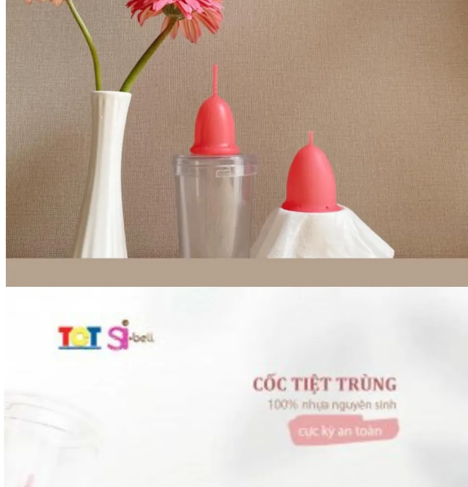 Freeship - Quà Tặng } Cốc Nguyệt San Sibell Nhập Khẩu Pháp, Phân Phối Độc Quyền Bởi Tân Cường Thịnh | Lazada.Vn