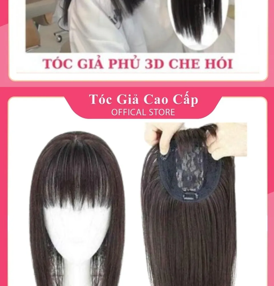 Bạn đang gặp vấn đề với mái tóc thưa? Đừng lo lắng! Tóc giả mái thưa sẽ giúp cho bạn sở hữu một mái tóc đầy đặn và bồng bềnh chỉ trong tích tắc. Hãy xem ngay hình ảnh liên quan để tìm kiếm sự lựa chọn tốt nhất cho mình.