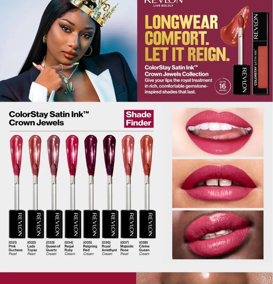 ColorStay Satin Ink™ Crown Jewels Liquid Lipstick - Revlon