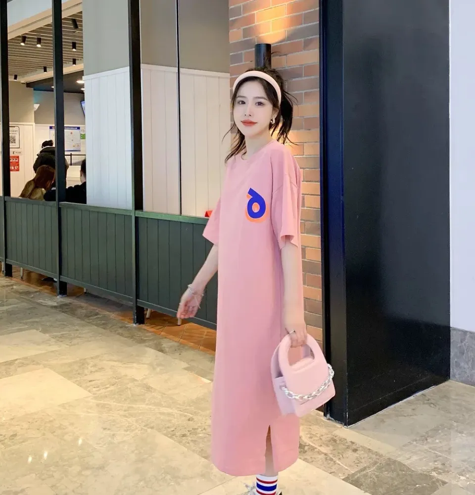 Váy Suông Đầm Suông Chim Cánh Cụt From Rộng Dáng Dài Chất Cotton Mát   Shopee Việt Nam