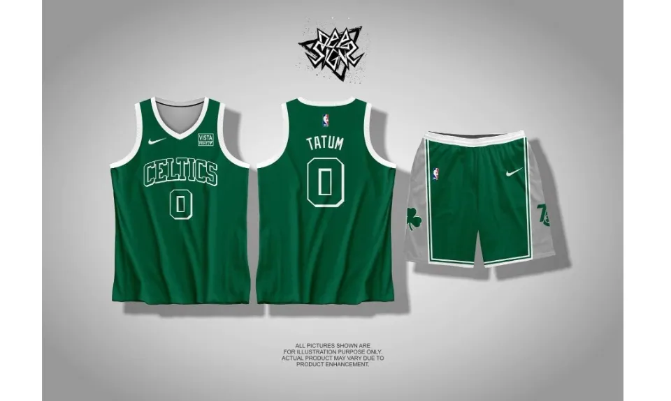 New 2022 BOSTON 08 CELTICS JAYSON TATUM BASKETBALL JERSEY FREE CUSTOMIZE OF  NAME AND NUMBER ONLY full sublimation high quality fabrics basketball jersey/  trending jersey/ player jersey