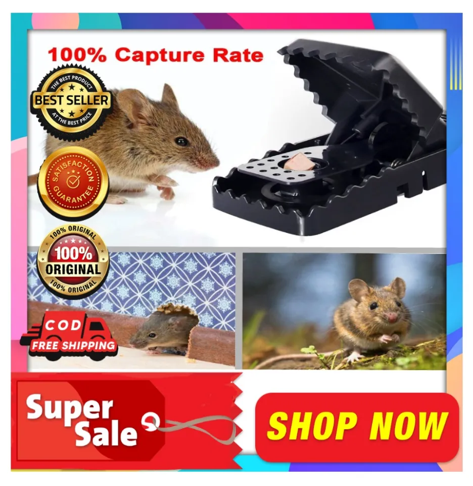 Reusable Rat Catching Mouse Traps Rodent Mice Trap Bait Snap Catcher