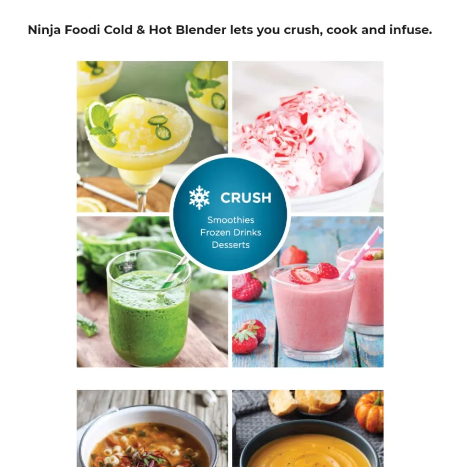 Ninja Foodi Cold & Hot Blender (HB150C) 