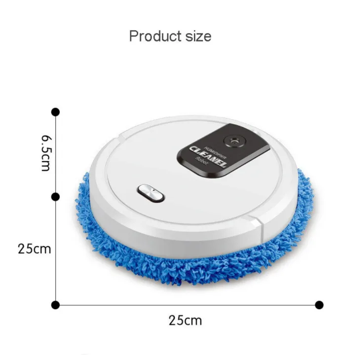 Robot Vacuum Cleaner 3 in 1 Smart Sweeping Mopping Rechargeable Humidifying Spray Dry And Wet Use Household Cleaning Robot Fully Automatic