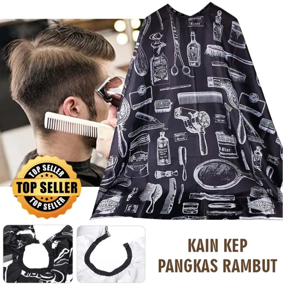 Jual CAPE / KEP / KAIN KIP / SARUNG CUKUR POTONG BARBER SALON