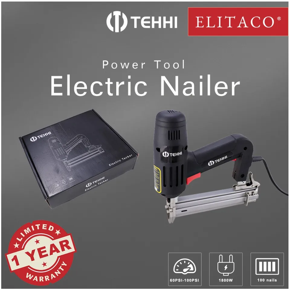 ELITACO】Tehhi Electric Nailer Tacker Nail Gun F30 422J 1022J