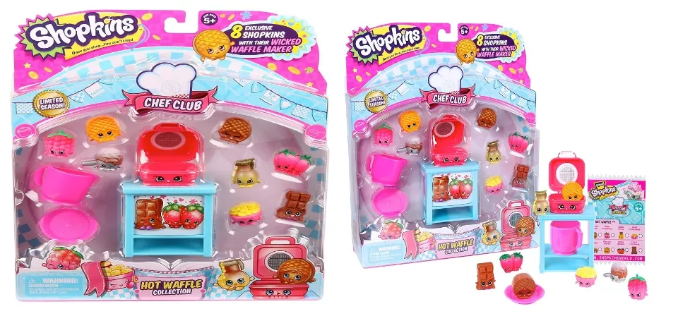 Shopkins Season 6 Chef Club Themed Set Waffle