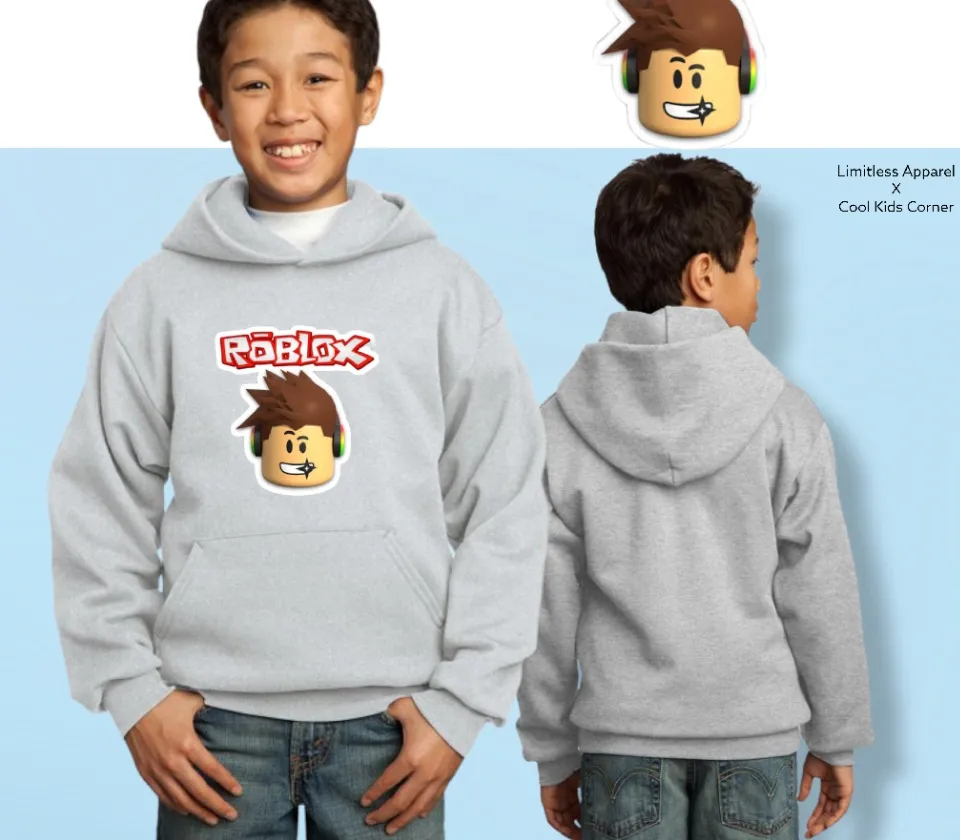 kids hoodie jacket ROBLOX 1-15 years old for boys girls sweat shirt pull  over sweatshirt hoodies korean unisex trendy tiktok fashion ootd shirt  tshirt pullover hood tank top sando muscle tee cotton