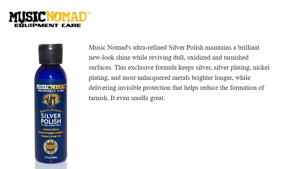 Music Nomad Silver Polish