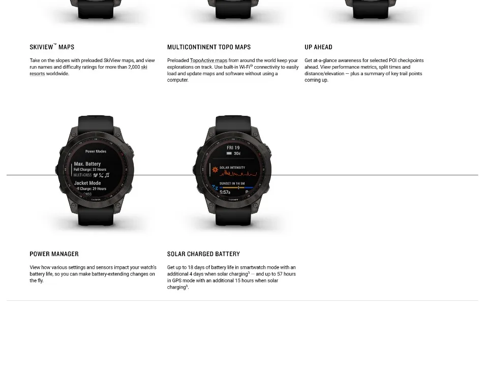 Diferencia garmin fenix online 6 y 6 pro