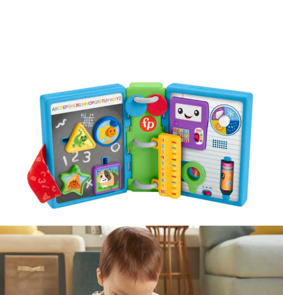 Fisher Price Laugh & Learn 123 Schoolbook Electronic Infant