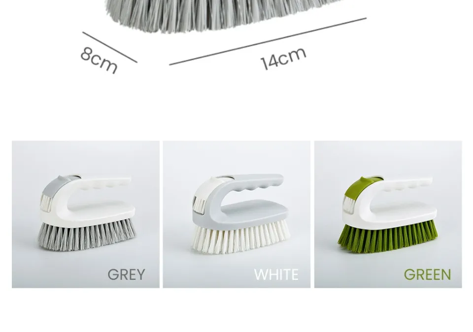 Plastic Nail And Collar Brush - Handle Grip Nail Cleaning Brush
