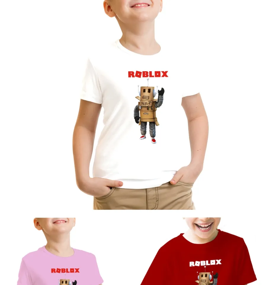 Kids and Adult Shirts Roblox T-Shirt for Children Boys Girls Men Women  Fashion Wear Tees